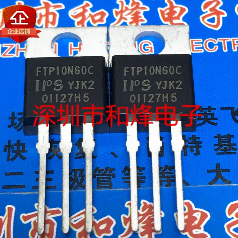 

5 шт.-10 шт. FTP10N60C N TO-220 10A 600V Новый и оригинальный на складе