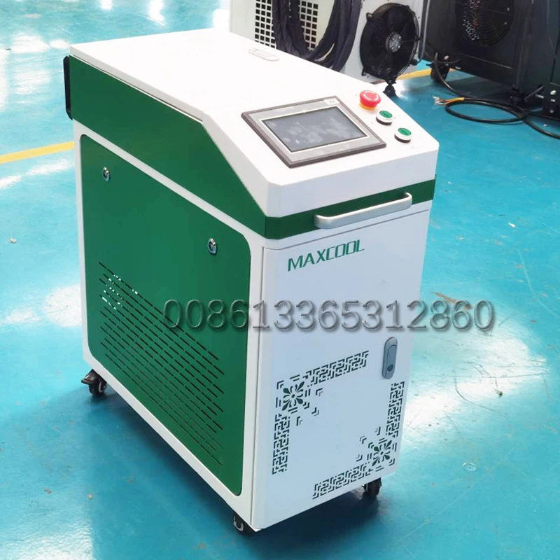 100W 200W 300W 500W Pulse Laser Cleaning Machine for Metal Surface Hand held Fiber Laser Cleaner