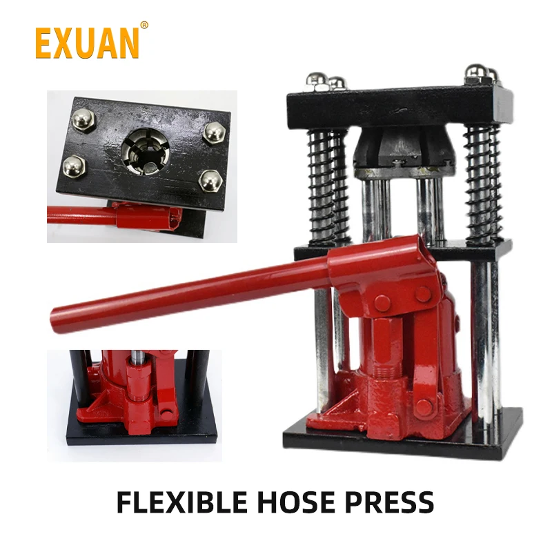

Pressure Pipe Sprayer Sgricultural Hose Press Portable Manual Hydraulic Jack Machine High Pressure Joint Withholding Machine