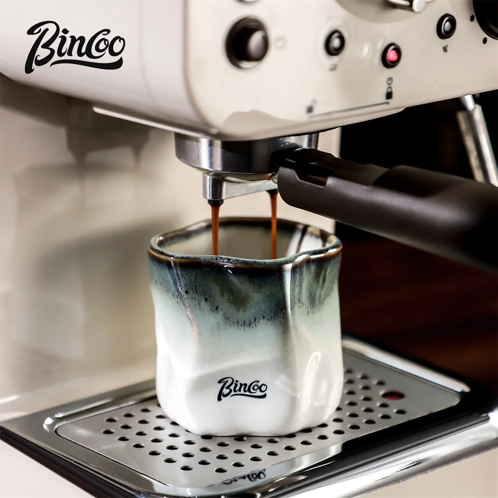 Bincoo Ceramic Coffee Mug Art Latte Espresso Mug for Tea Cocoa Cappuccino Home Office Cafe Barista Tools Kitchen Accessories