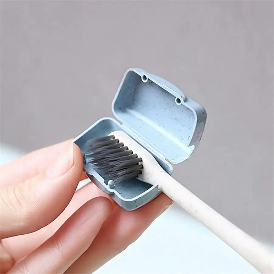 Portable Toothbrush Head Covers for Oral Hygiene Protection