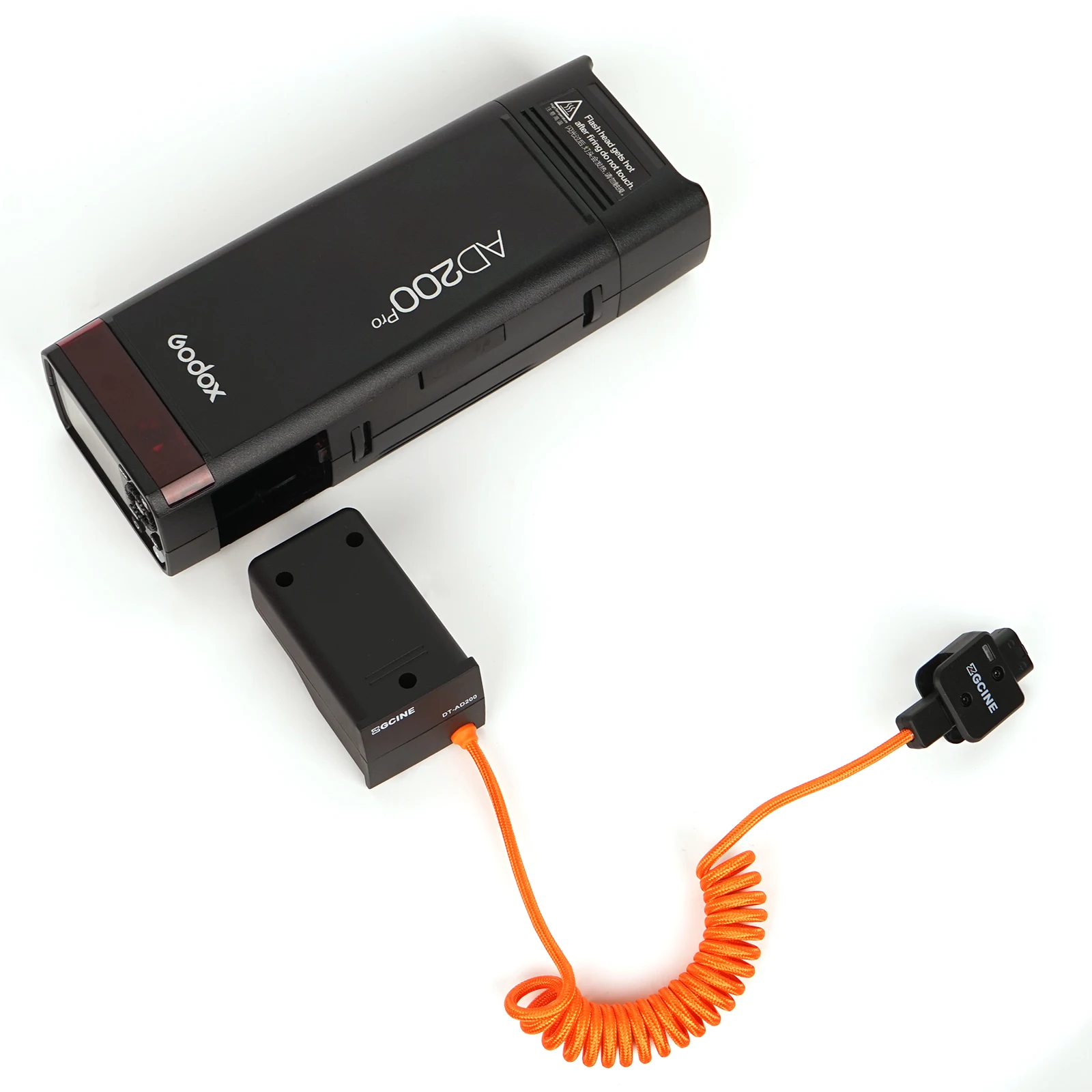 ZGCINE D-Tap to DT-AD200 Dummy Battery for Godox AD200 AD200 Pro AD300 Pro AD200