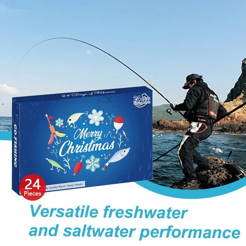 Calendario Avvento Da Pesca Con Accessori Sorprese Regalo Uomo Ragazzo Decorazione Casa Da 12,95 € | DHgate
