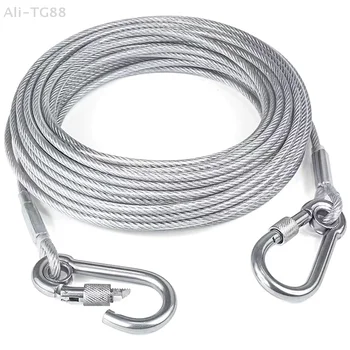 Double-Headed Dog Tie-Out Cable 1
