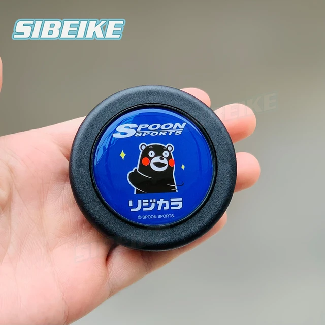 JDM Anime Car Modified Steering Wheel Horn Switch Button Center Cap Anime  Culture Car Interior Parts For Universal - AliExpress