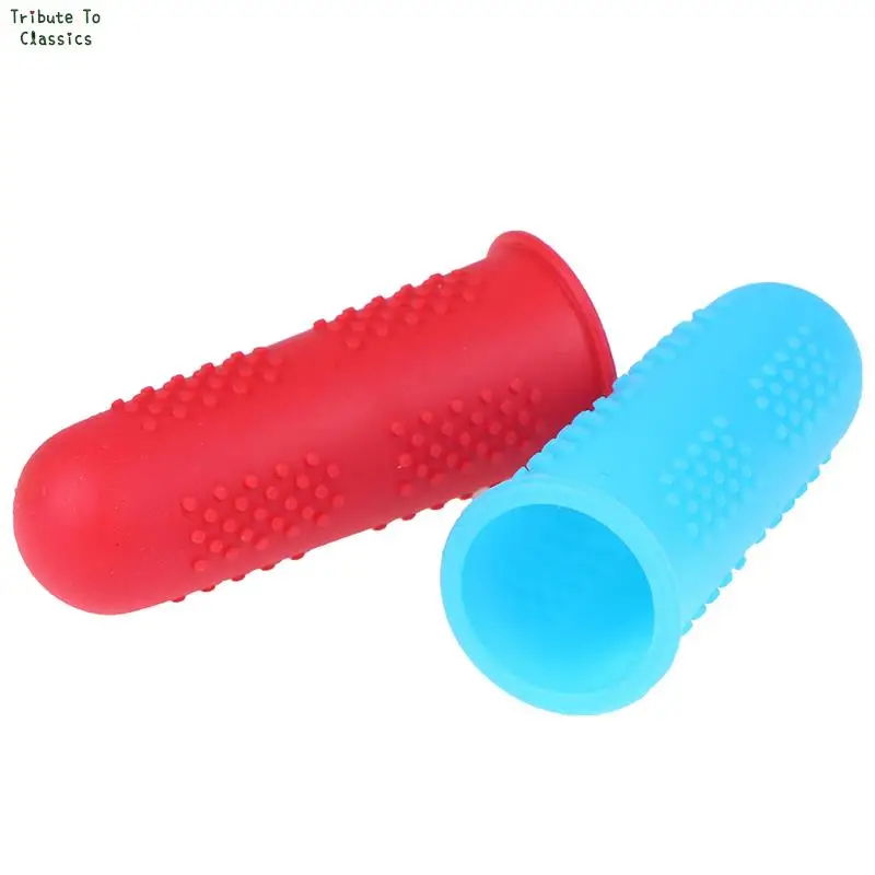 Finger Protector Silicone Thumb Knife Protector Gears Cutting Vegetable Harvesting Knife Pinching Plant Blade Scissors Gloves