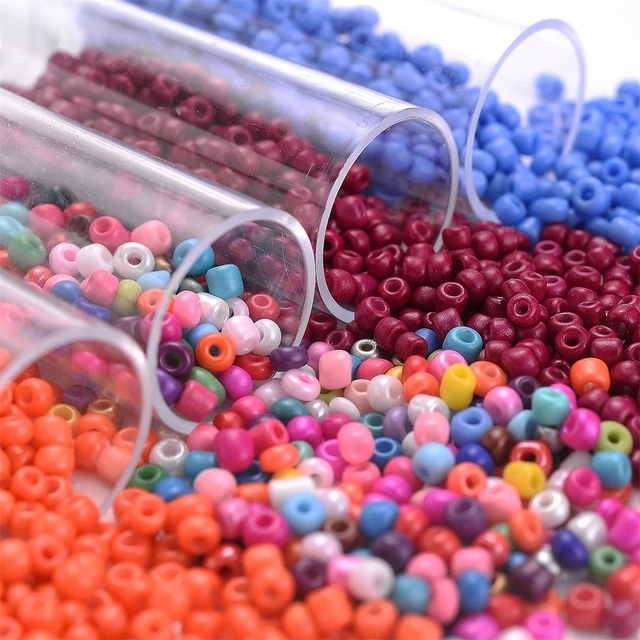 10g/Tube 2/3mm 45 Colors Loose Seed Beads Glass Spacer Beads For Jewelry  Making Supplies Handmade Bracelet Necklace Diy Craft - AliExpress