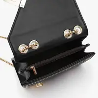 Geometric Chain Bag Leather Luxury Shoulder Bags 3