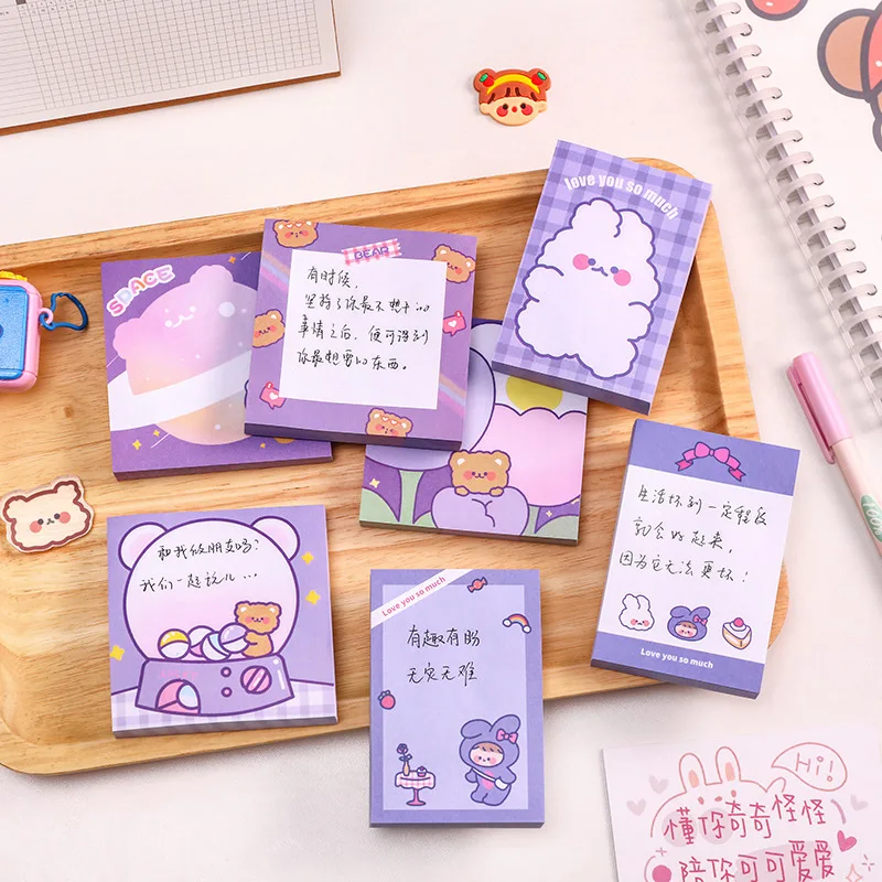 Cute Notepads For Todo Lists Memos Paper Pad For Reminders Sticky Notes School Office Supplies