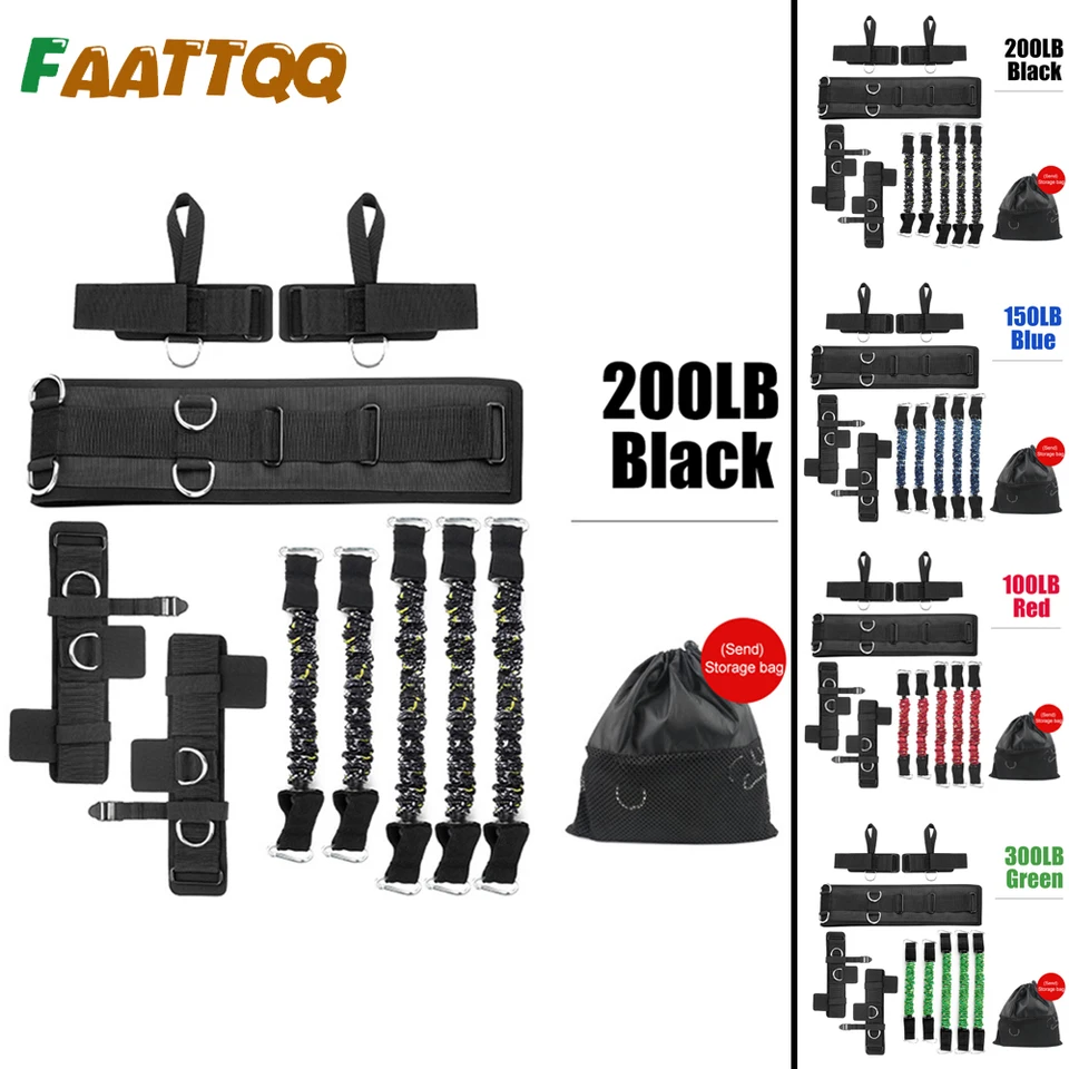 MMA Shadow Boxing Resistance Band Rubber Speed Training Pull Rope Equipment - View #11