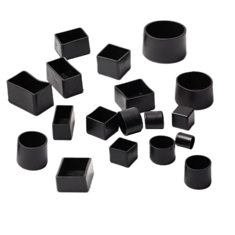 Silicone Chair Leg Caps - Non-Slip Floor Protectors, Dust Covers, and Furniture Leveling Feet (4-Pack)