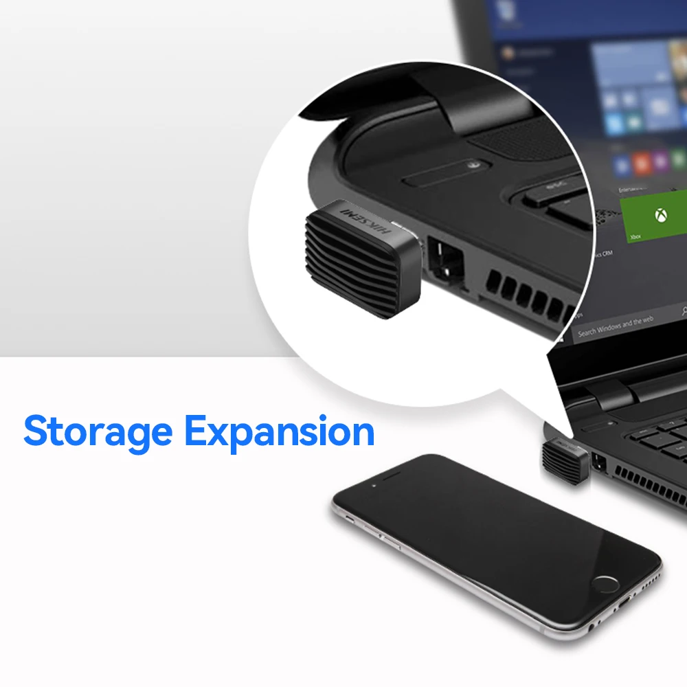 USB Flash Drive HIKSEMI MINI USB C 3.2 128GB 256GB High Speed Flash Drive Pen Drive Waterproof Flash Disk U Disk For Windows/ Mac OS/Linux Flash Drive Type C Pendrive