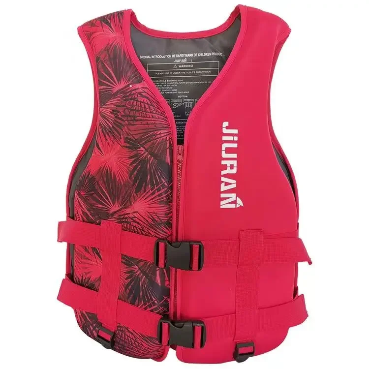 Life Jacket Large Buoyancy Neoprene Life Vest Surf Raft Kayak Fishing Jet Ski Water Sport Safety Swimming Rescue Life Jacket
