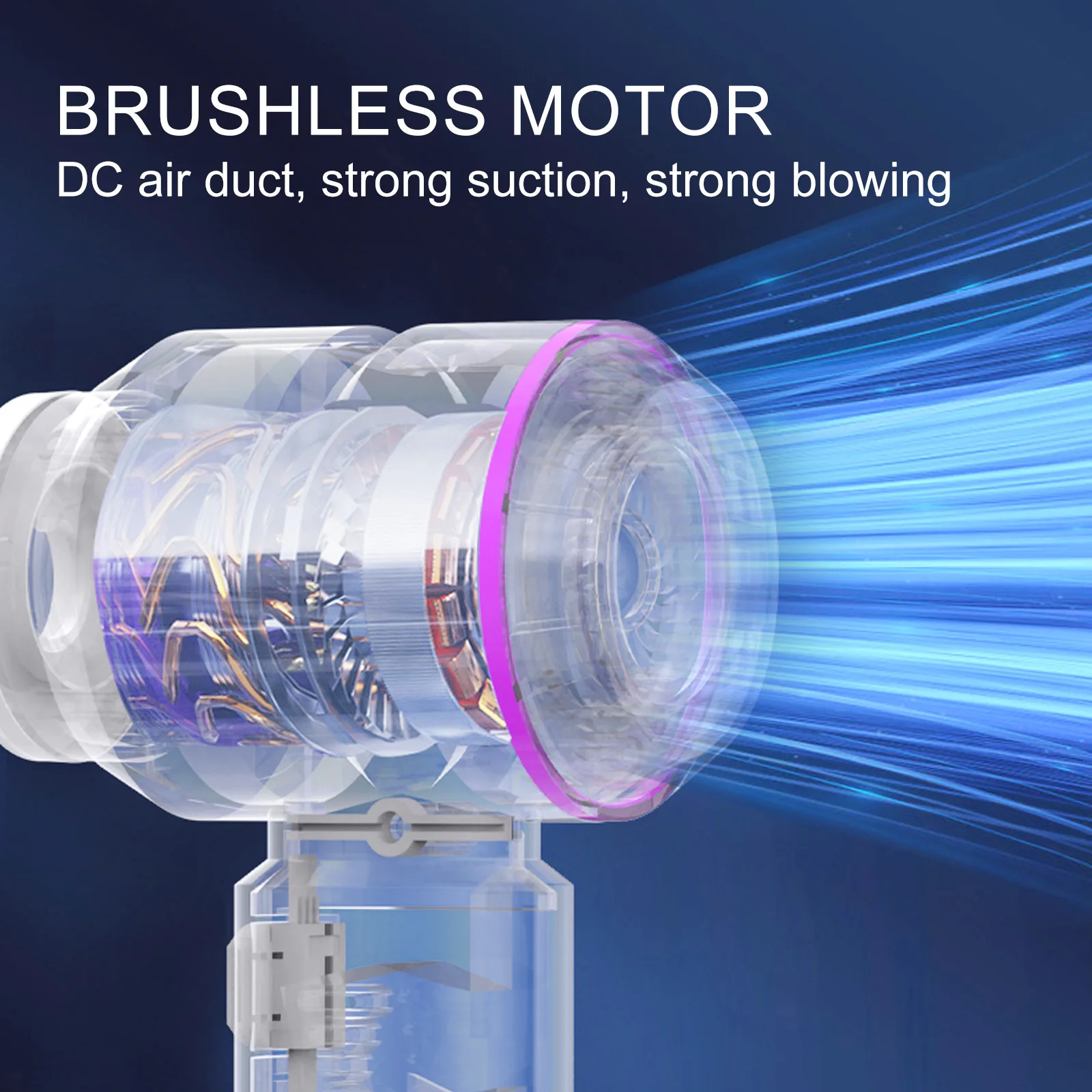 Wireless Car Vacuum Cleaner 21000PA High Power Car Tools Handheld Cleaning Machine Home and Office