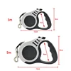 Retractable Dog Leash - 5m Automatic Strong Nylon Lead For Small/Medium Dogs & Cats, Durable Pet Traction Rope Supplies 5