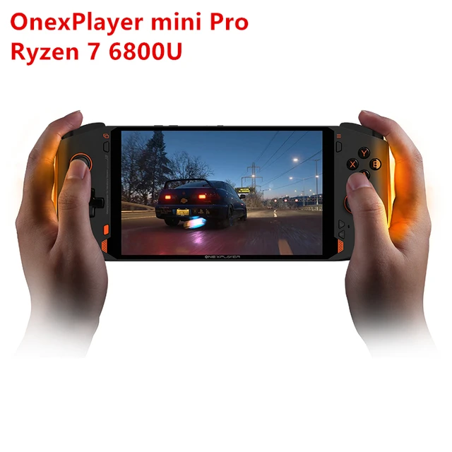 Original OnexPlayer Mini Pro 7 Inch Game Console Ryzen 7 6800U Max 32G/2T Video Switch Gamepad PC Laptop Windows 11 Game Player