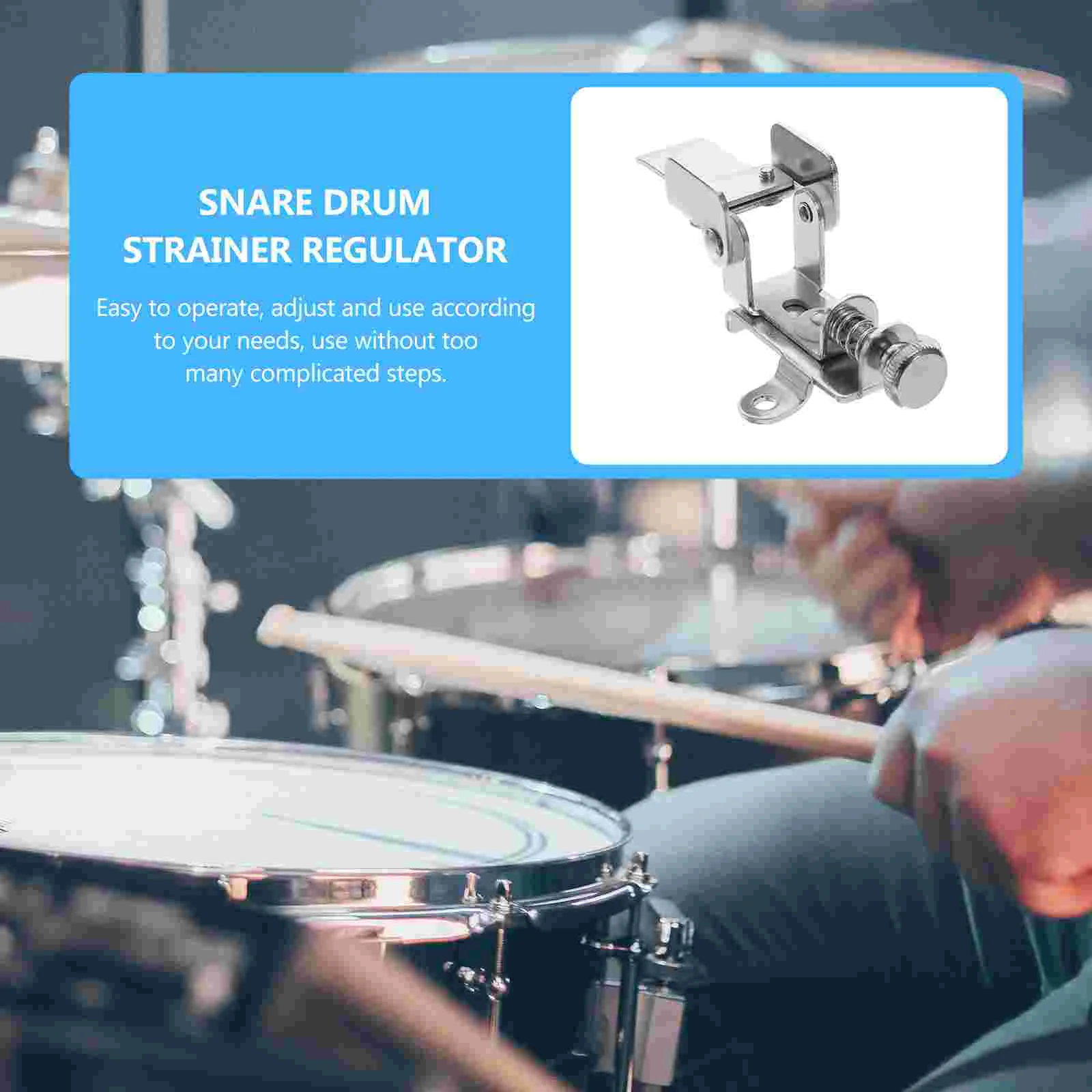Drum Tuner Tension Adjuster Wire Regulator Drums Accessories Snare Parts Strainer Metal For