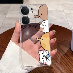 Clear Silicone Soft TPU Back Cover for Vivo IQOO Neo9 Series (TPU - TPU401)