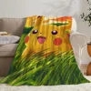 Warm Blanket for Sofas Pokemon Thin Wadding Blanket Bed Fluffy Plaid Luxury Blankets Characters Sofa Blankets King Size Cobija 3