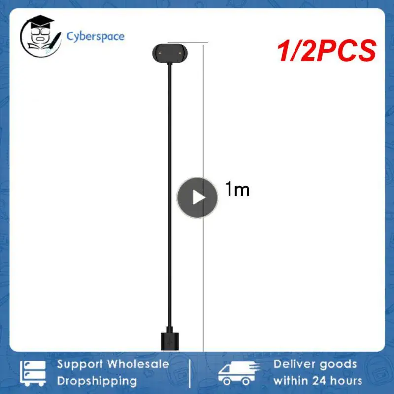 

1/2 шт. 1 м USB-кабель для зарядки для Amazfit GTR 3 GTR3 GTS3 зарядное устройство для GTR2 GTR2e Bip u T-rex GTR 3 GTS 3 Магнитный