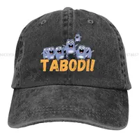 Grizzy And The Lemmings Multicolor Hat Peaked Women's Cap Happy Tabodi Personalized Visor Protection Hats 1