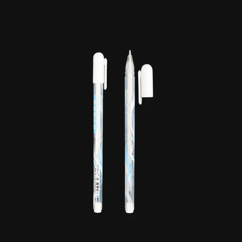 4 pcs/lot Fine White Ink Hand Painting Sketch Scriptliner Highlighter Fluorescent Pen Art Markers Gift Stationery Escolar
