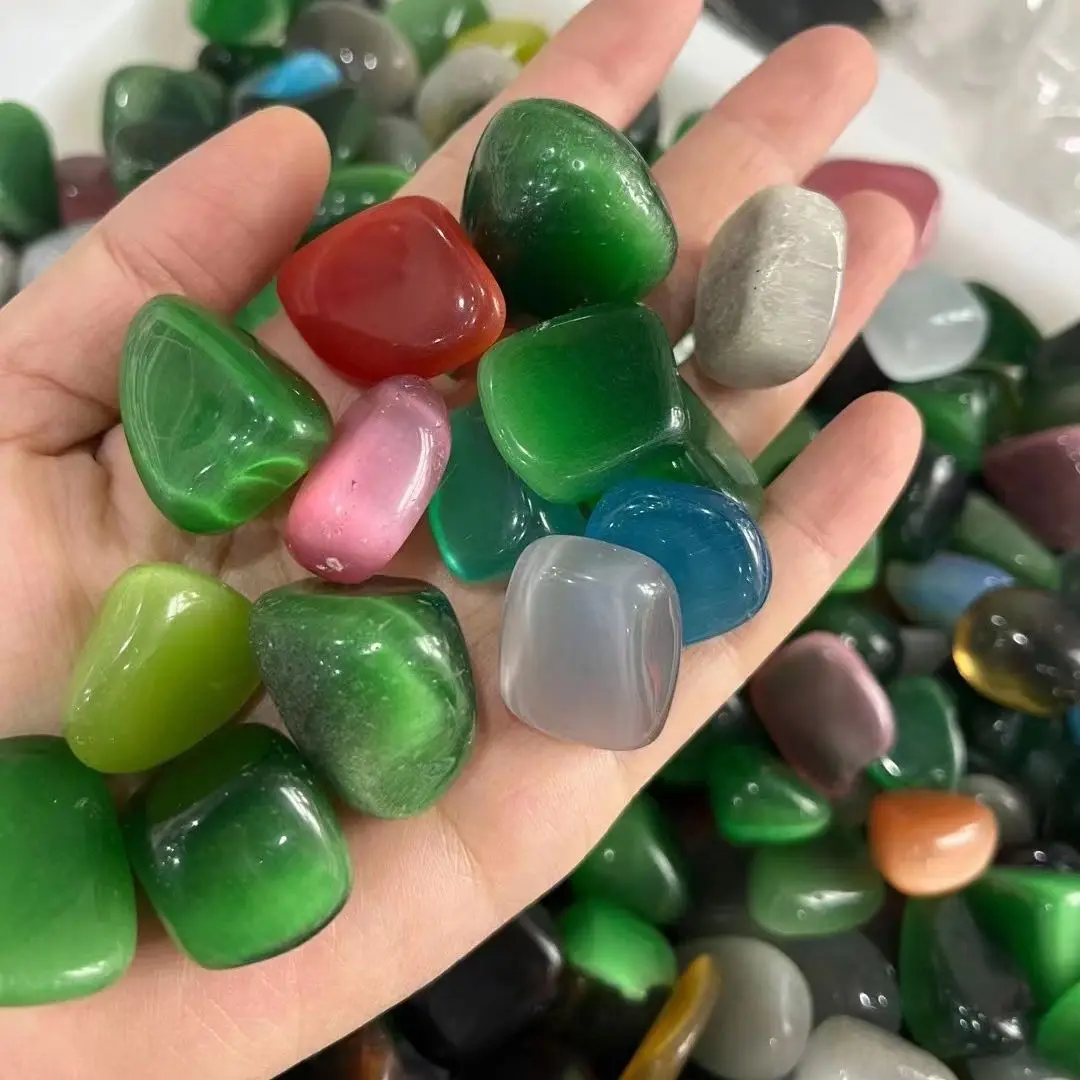 

1000gNatural Colourful Stone Opal Raw Moon Stone Gemstone Crystal Mineral Specimen Rock Quartz Chips Garden fish tank Decoration