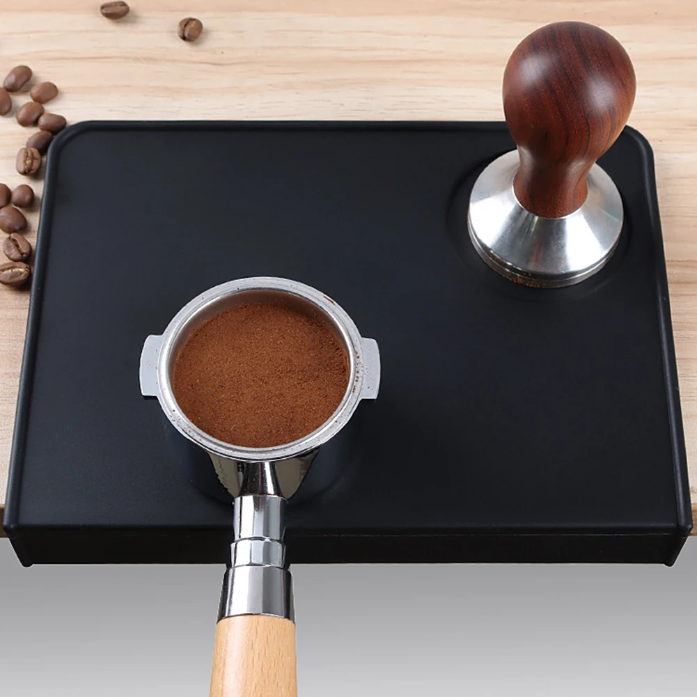 

Коврик для тампона кофе эспрессо, пищевой силикон, нескользящий, инструмент для бариста, легко чистить, для дома, бара, кофейни