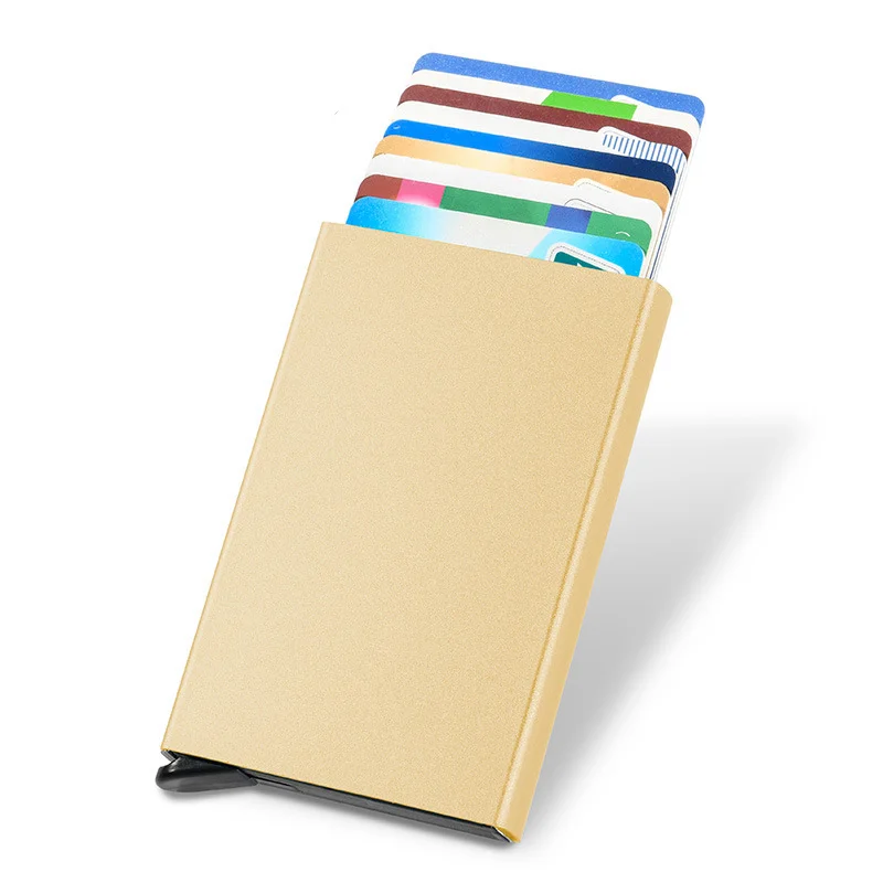 PORTAFOGLIO CARTA YESIIW pop-up carta di credito con blocco RFID