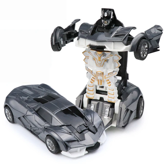2-in-1 Automatic Transforming Robot Car Toy