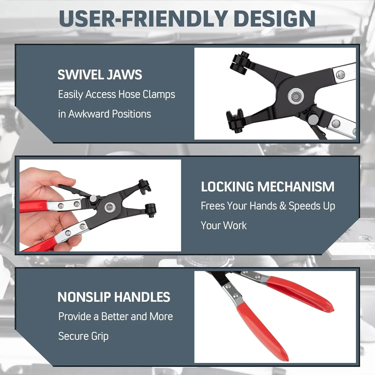 Long Reach Hose Clamp Pliers 5