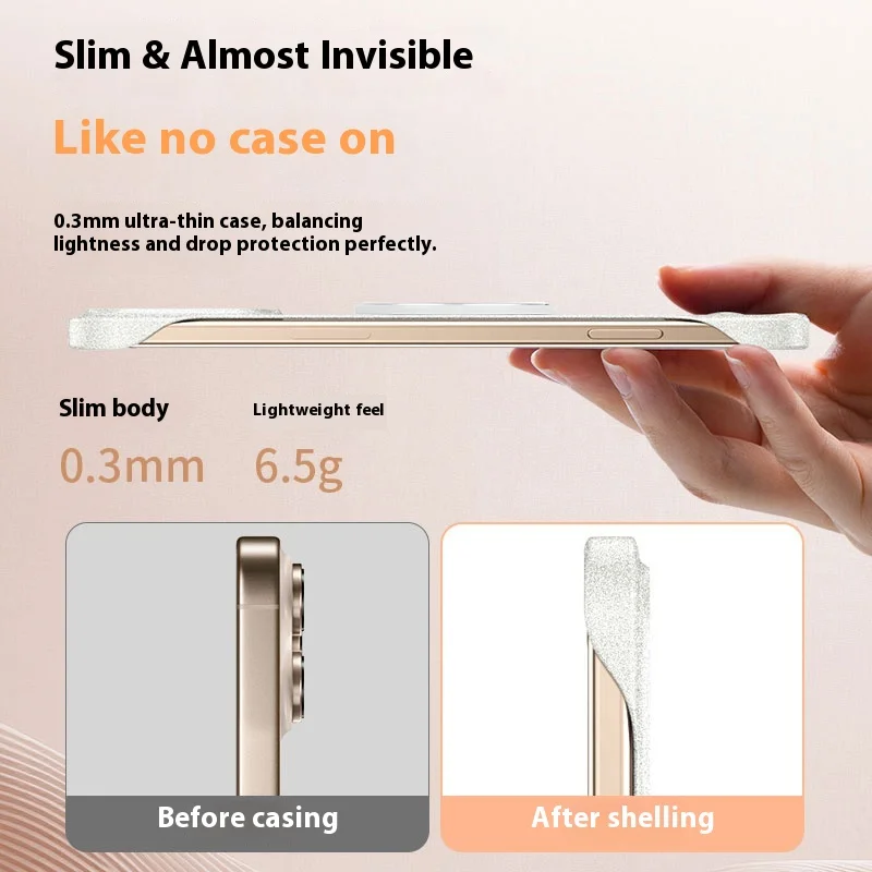 Fashionable Borderless 360° Rotating Stand PC Case Cover