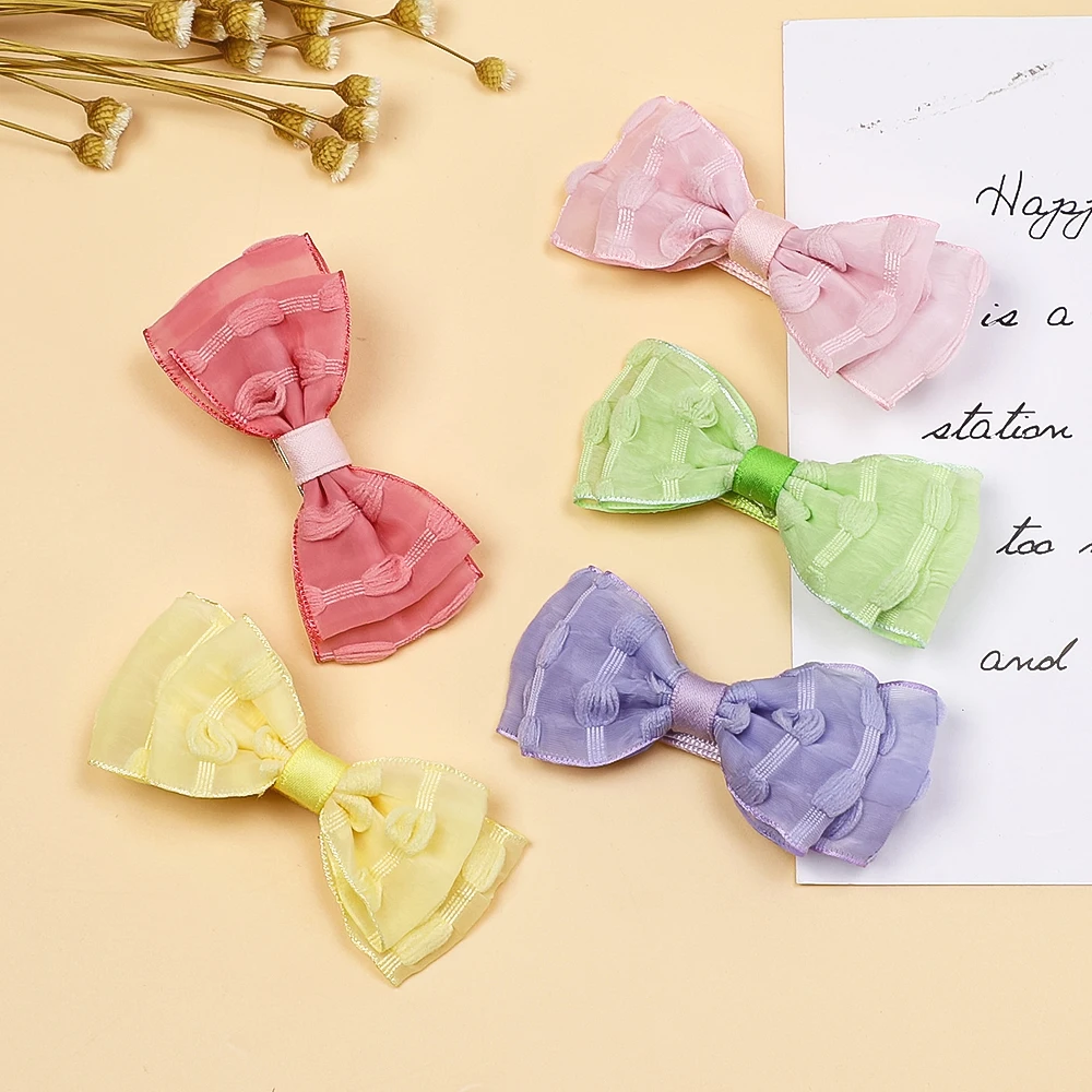 

Baby Girl Hair Clips Bows Bowknot Hairpins for Newborn Baby Barrettes Infant Kids Hairgrips Children' s Accessories Baby Items