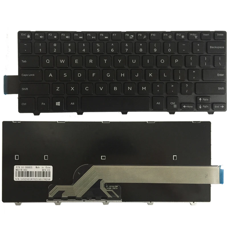 Teclado Espanhol Eua Latina Brasil Novo Dell Inspiron 14 3000 3452 3458 3459 3442 3467 5447 5448 5441 5455 5458 5457 5459 7447 - Imagem 2