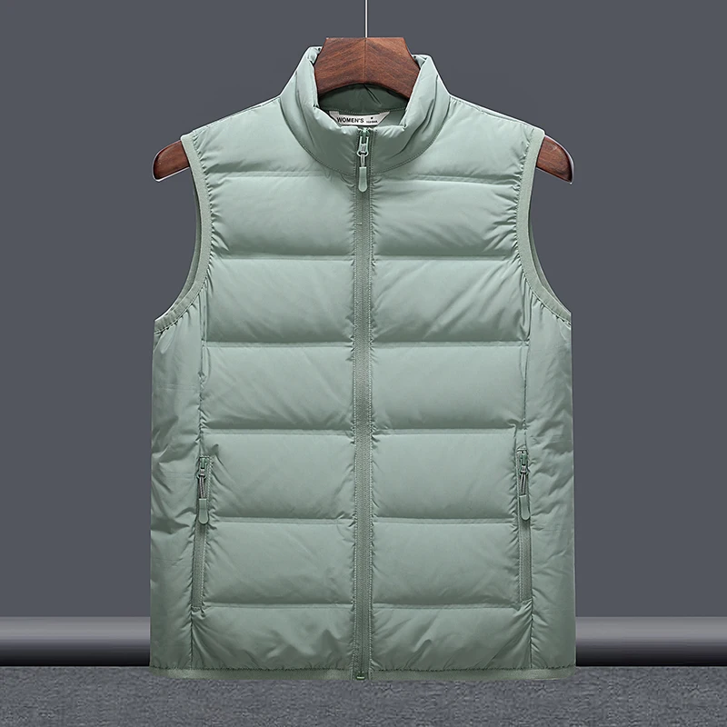 Winter Outdoor Sports Leisure Men's Cold Proof Warm Down Vest Soft and Comfortable Outdoor Windproof and Breathable Jacket