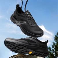 Baskets d'été légères en maille respirante, noires, basses, chaussures de ville légères, chaussures décontractées pour hommes 4