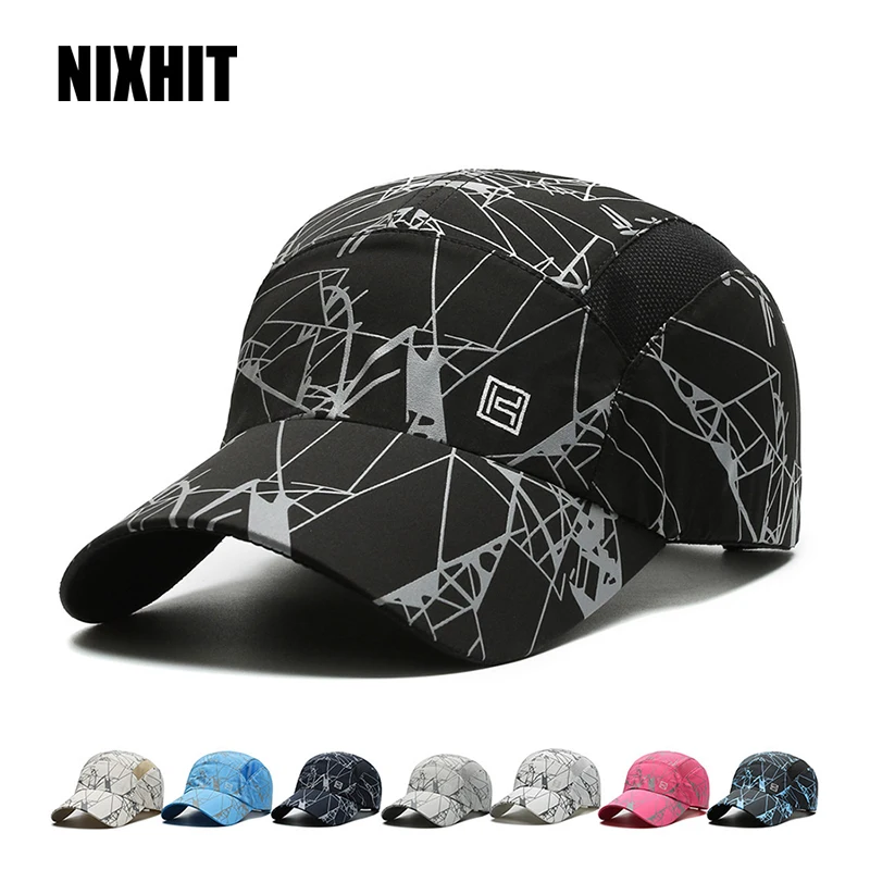 

NIXHIT Summer Sunscreen Breathable Quick Dry Thin Women Men's Baseball Cap Outdoor Sports Travel Fishing Climbing Hat Visor A305