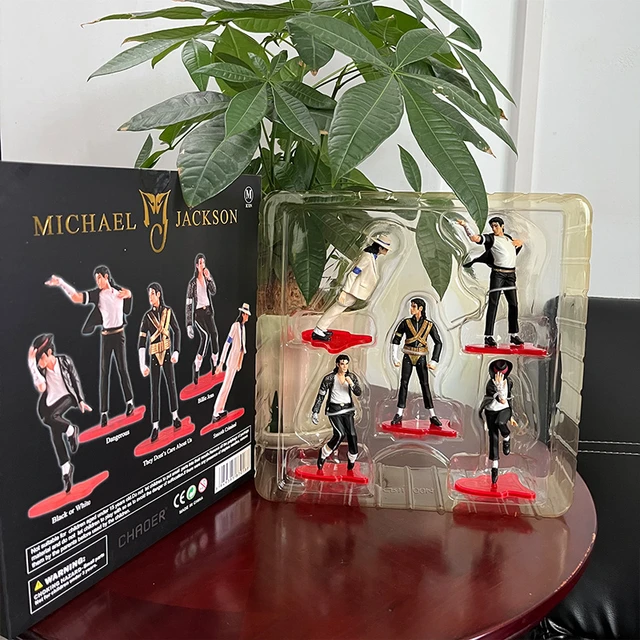 Michael Jackson - King of Pop - 12 Collectible Doll Black or White