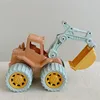 INS Children Beach Toys Set Digging Sand Plastic Bucket Shovel Engineering Truck Sand Molds Outdoor Beach Water Game Toys Tools 4