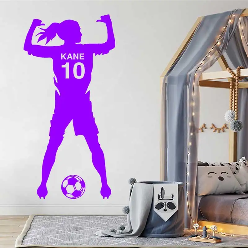 Wall Stickers Football Players  Football Wall Stickers Bedrooms