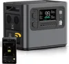 Portable Power Station 2400W 2048Wh App Control LFP Solar Generator, Fast Charging in 1.5 Hr,Solar Powered Generator 1