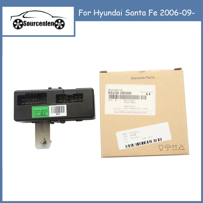 

Оригинальный Новый реле 952302B300 95230-2B300 в сборе для Hyundai Santa Fe смешанный 9-