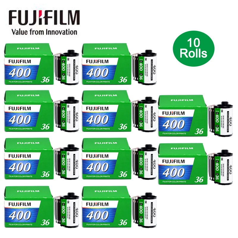 135 컬러 35mm 필름 (후지컬러 C400 36EXP, 롤당 네거티브 1, 3, 5, 10롤) 코닥 후지필름 135 M35 F9 H35 필름 카메라용