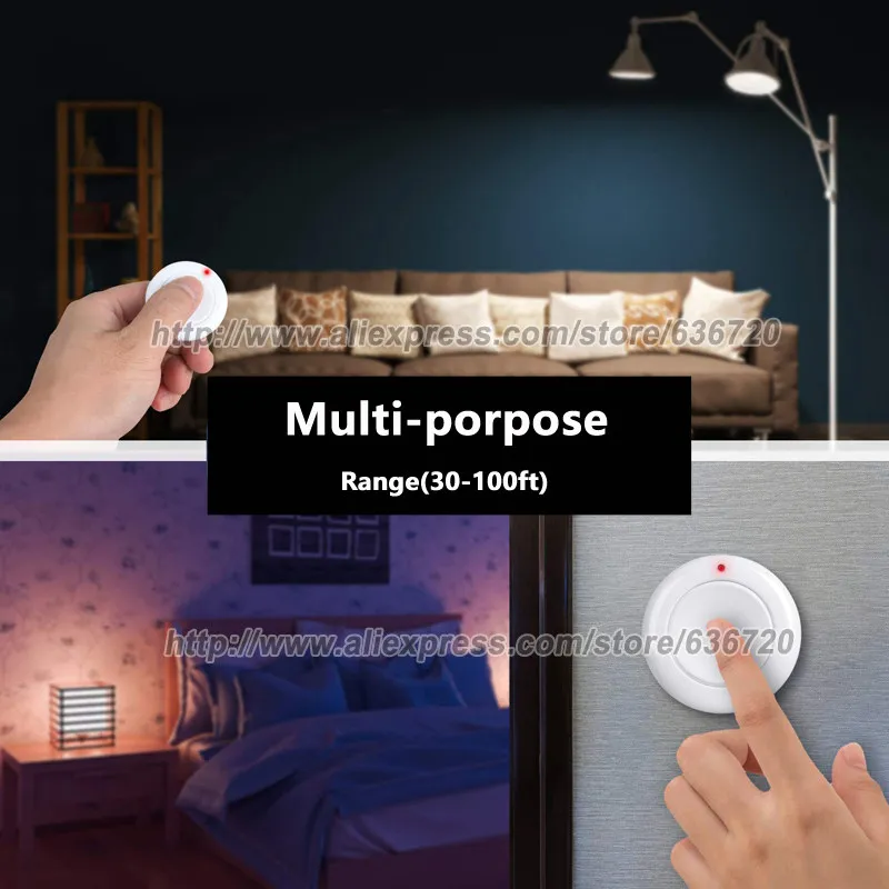 Garbage Disposal Wireless Switch, Remote Control Outlet Wireless Switch for Household Appliances, Up to 30ft. Range 5