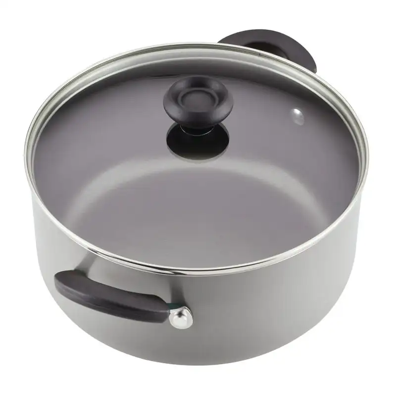 Clean Aluminum Nonstick Cookware Pots and Pans Set, 11-Piece, Aqua  Stainless pot Cooking accessories Big pot for cooking Big coo - AliExpress