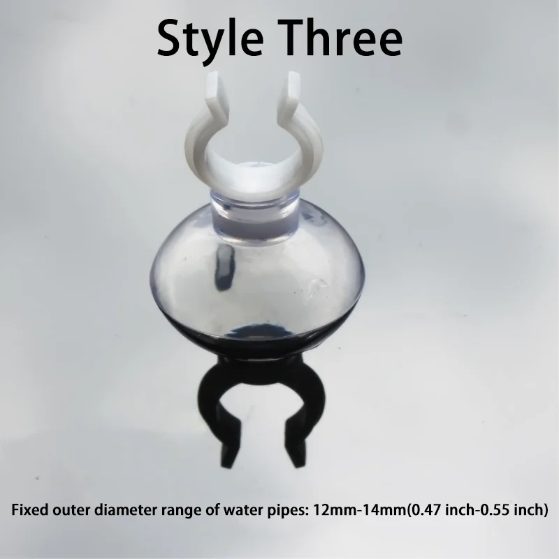 2Pcs Fish Tank Suction Cup Fixed Clamp Hose Water Pipe Oxygen Pipe Fixed Suction Cup Buckle Wire Suction Cup 4