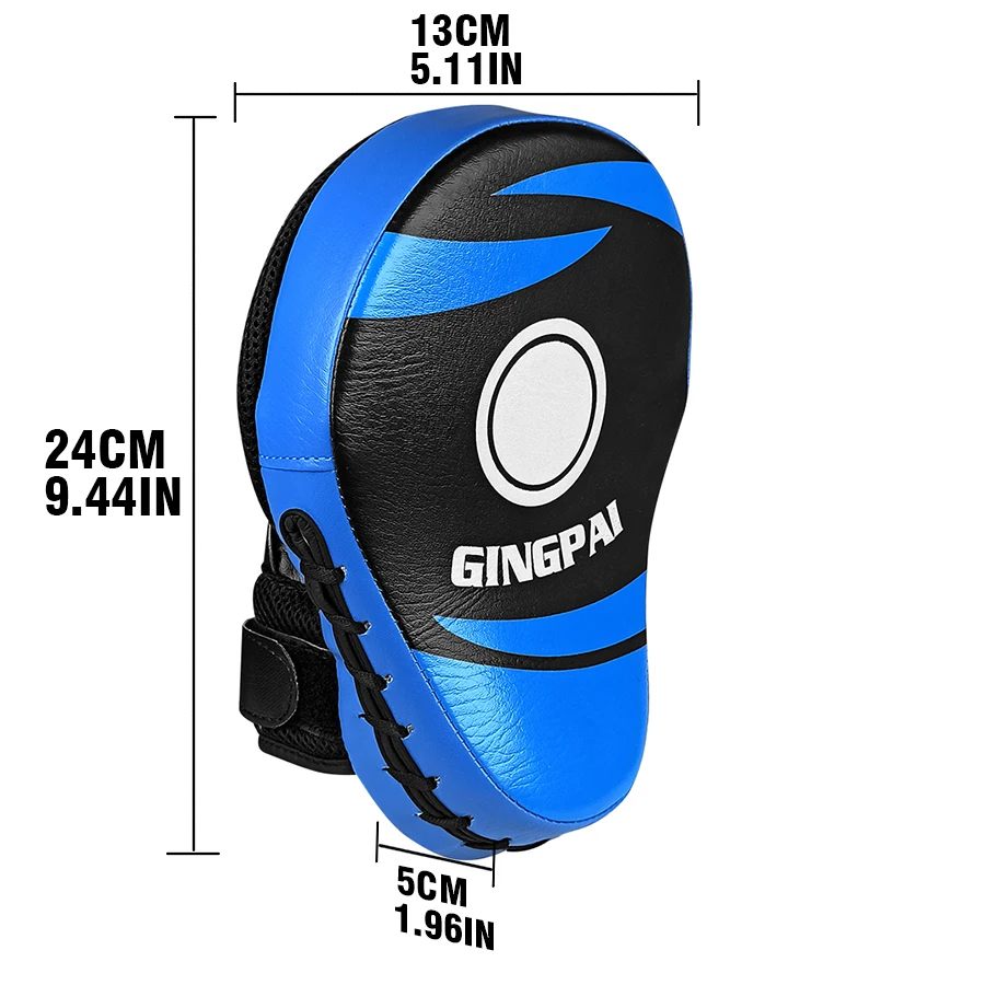 1pc Boxing kicking pad hand target punch pads punching mitts Strike Combat training Muay Thai MMA gloves Hand focus curved