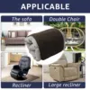 3/5Pcs Recliner Headrest Protector Soft Polyester Sofa Headrest Cover 22x15inch Anti Cat Scratching Sofa Protective Mat for Home 6