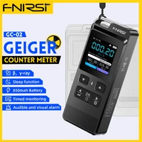 FNIRSI GC-02  Nuclear Radiation Detector Geiger Counter X-ray Beta Gamma Detector Dosimeter Y-ray β-ray Radioactive Tester Tool 1