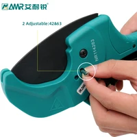Pipe Cutter 63mm Aluminum Alloy Body Ratchet Scissors Tube Cutter PVC/PU/PP/PE Hose Cutting Hand Tools 2